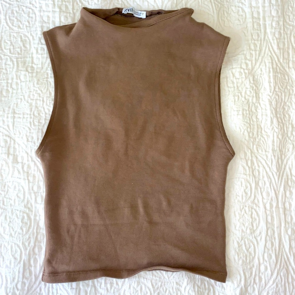 Zara high neck top